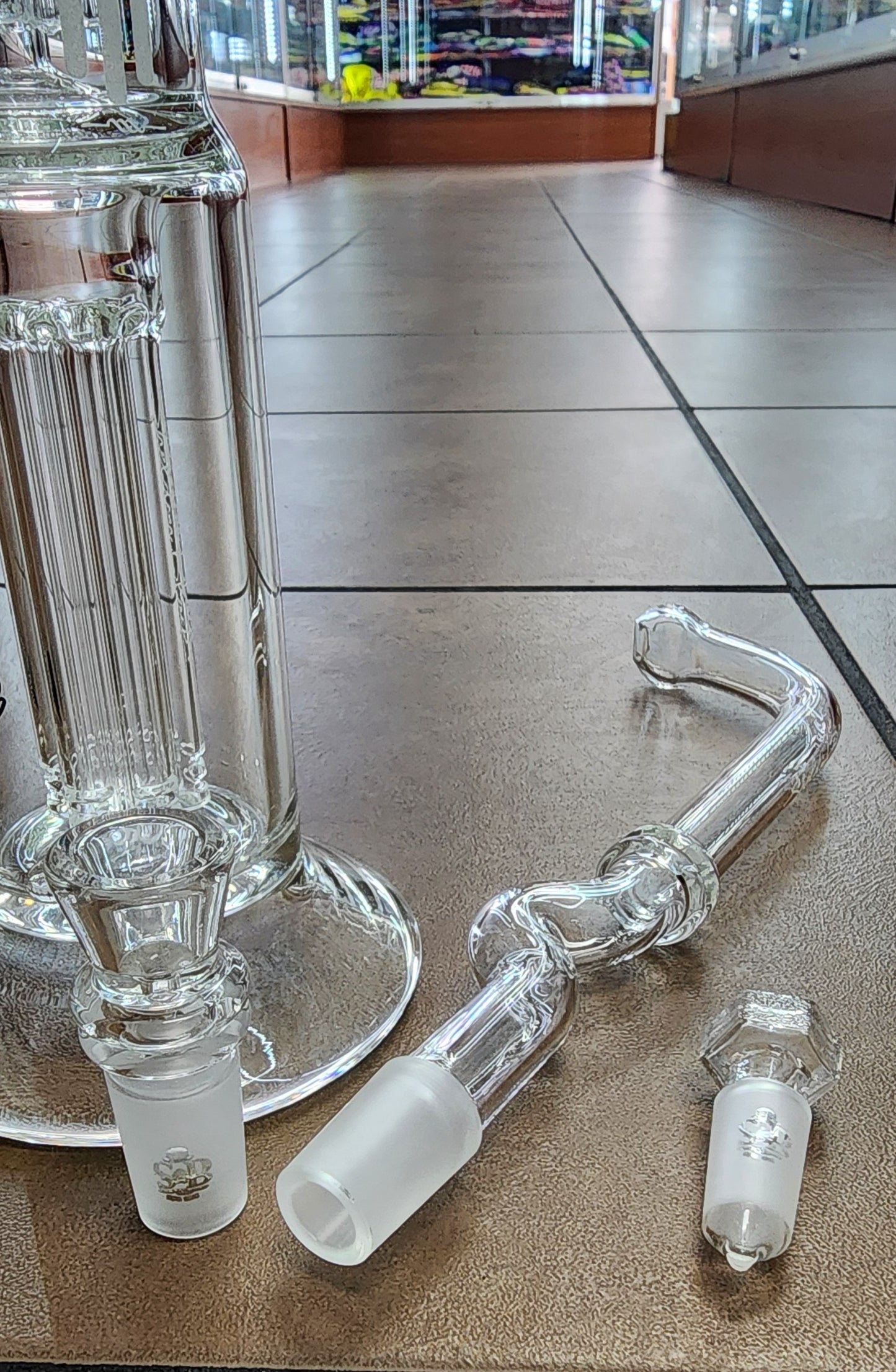 Sheldon Black Double Bubbler