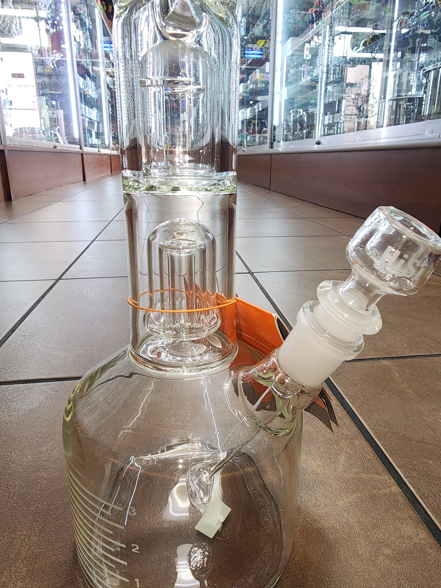 Hi Si Double Mushroom Perc