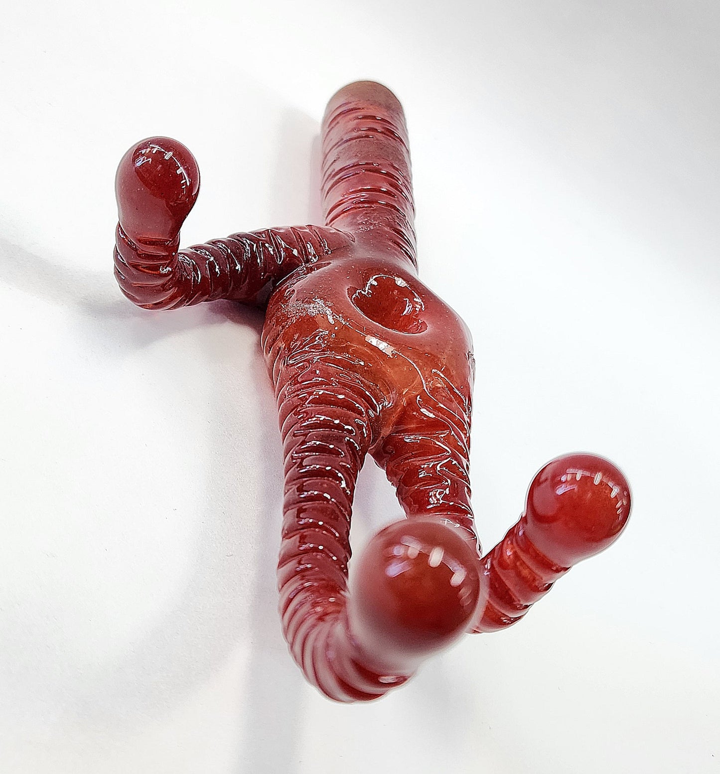 Rated R Glass Alien Hand Pipe