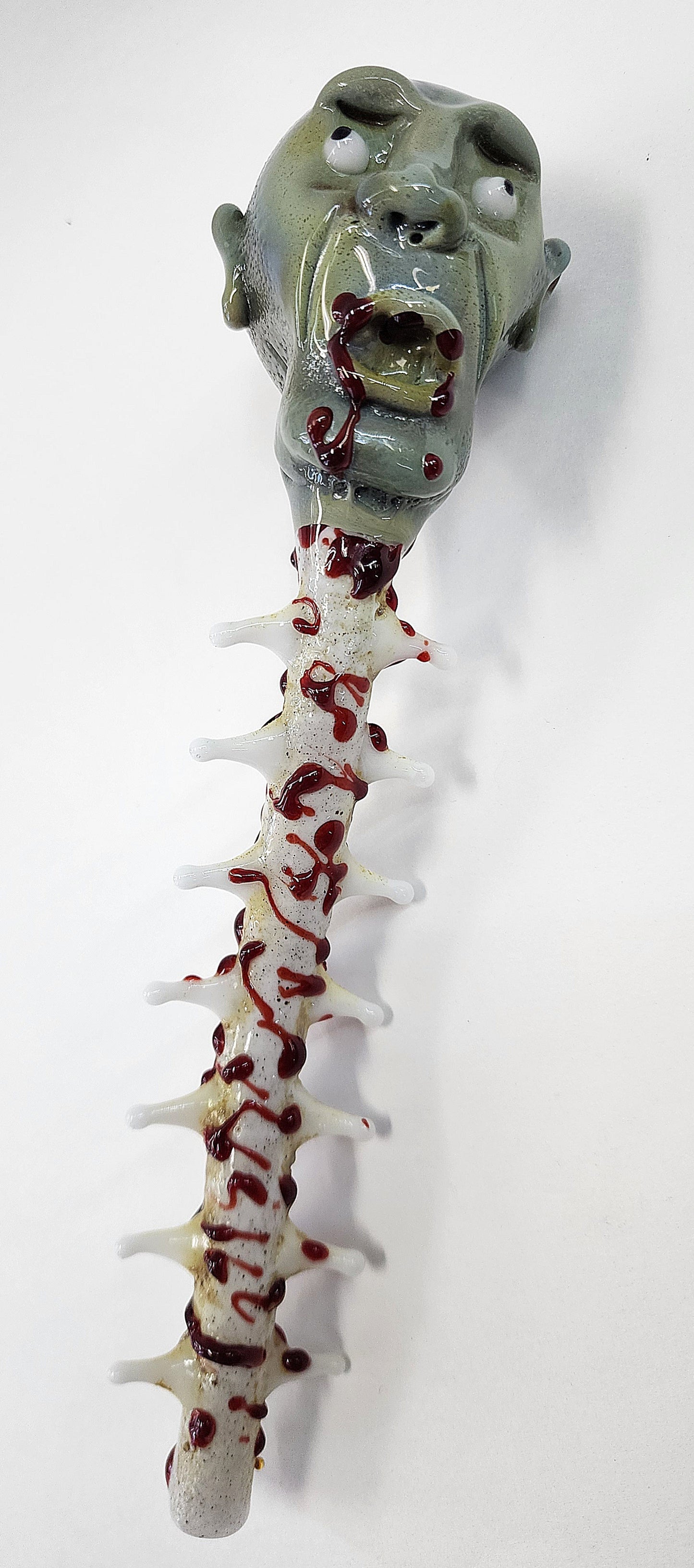 Rated R Glass Skull/Spine Pipe