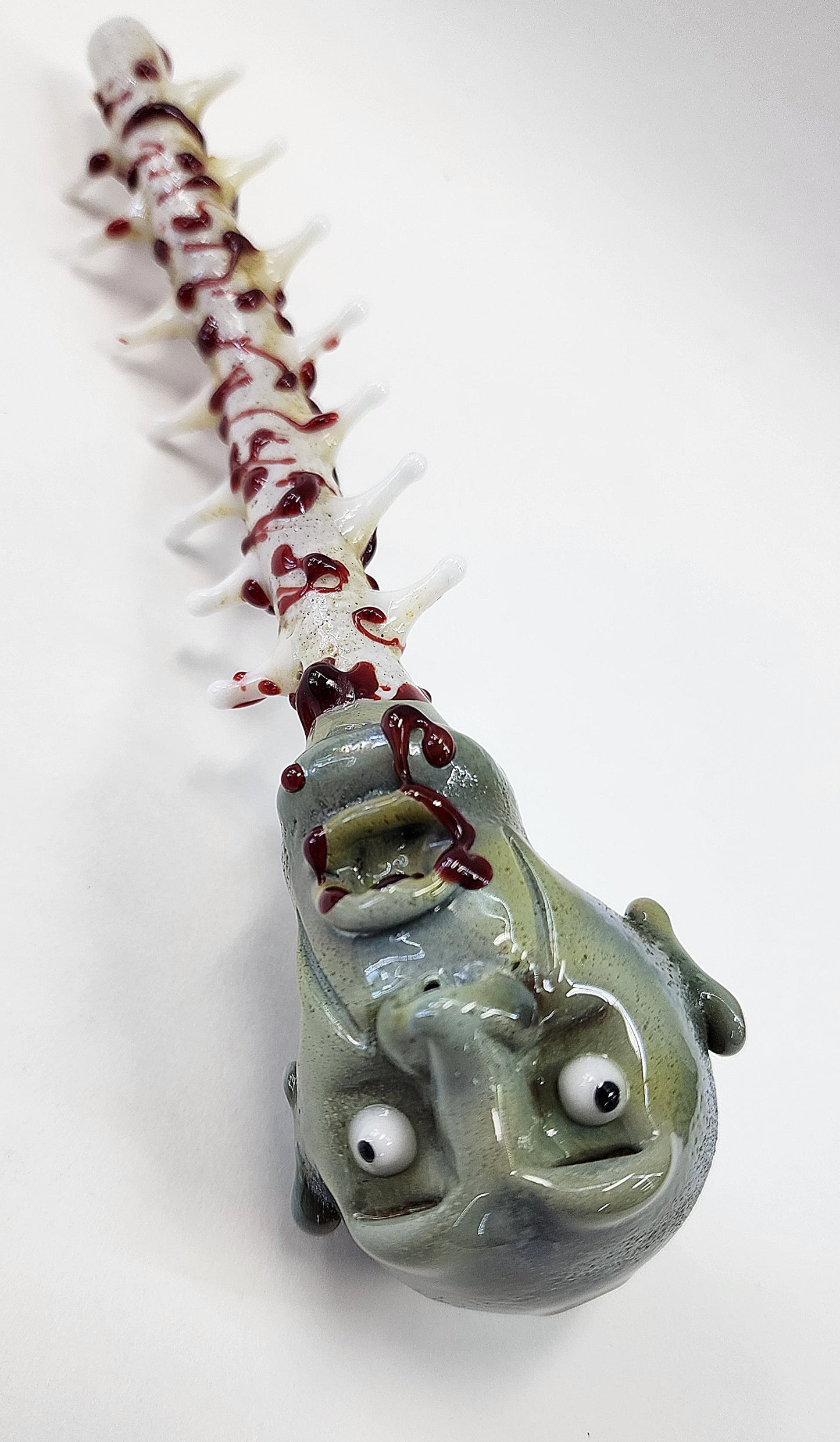 Rated R Glass Skull/Spine Pipe