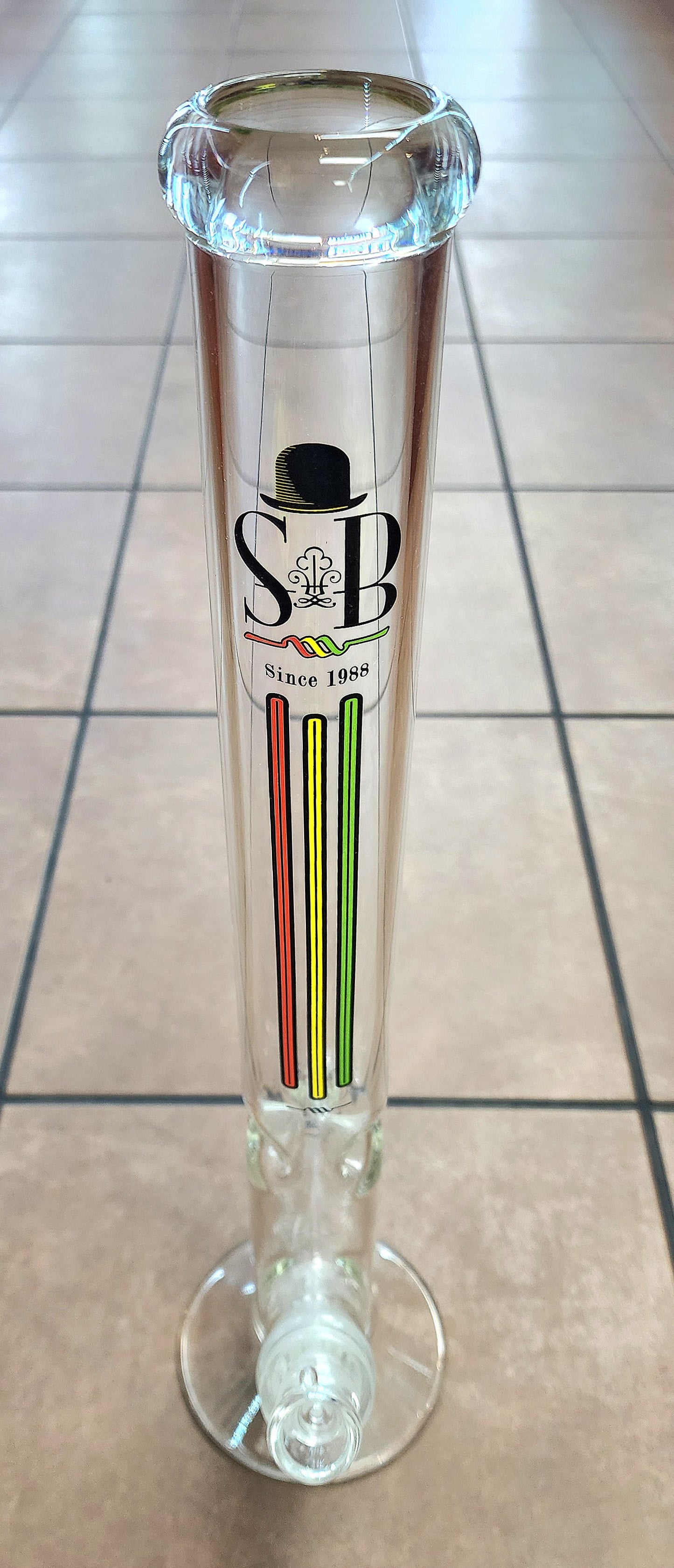 Sheldon Black Rasta Straight Tube