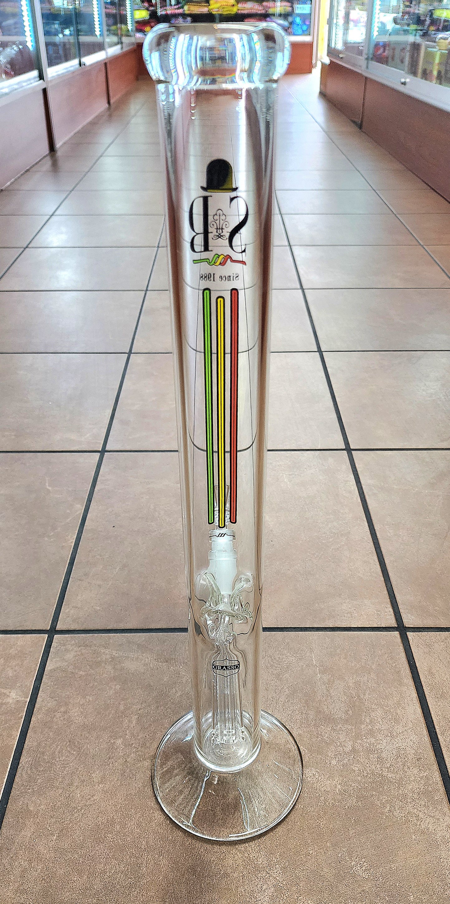 Sheldon Black Rasta Straight Tube