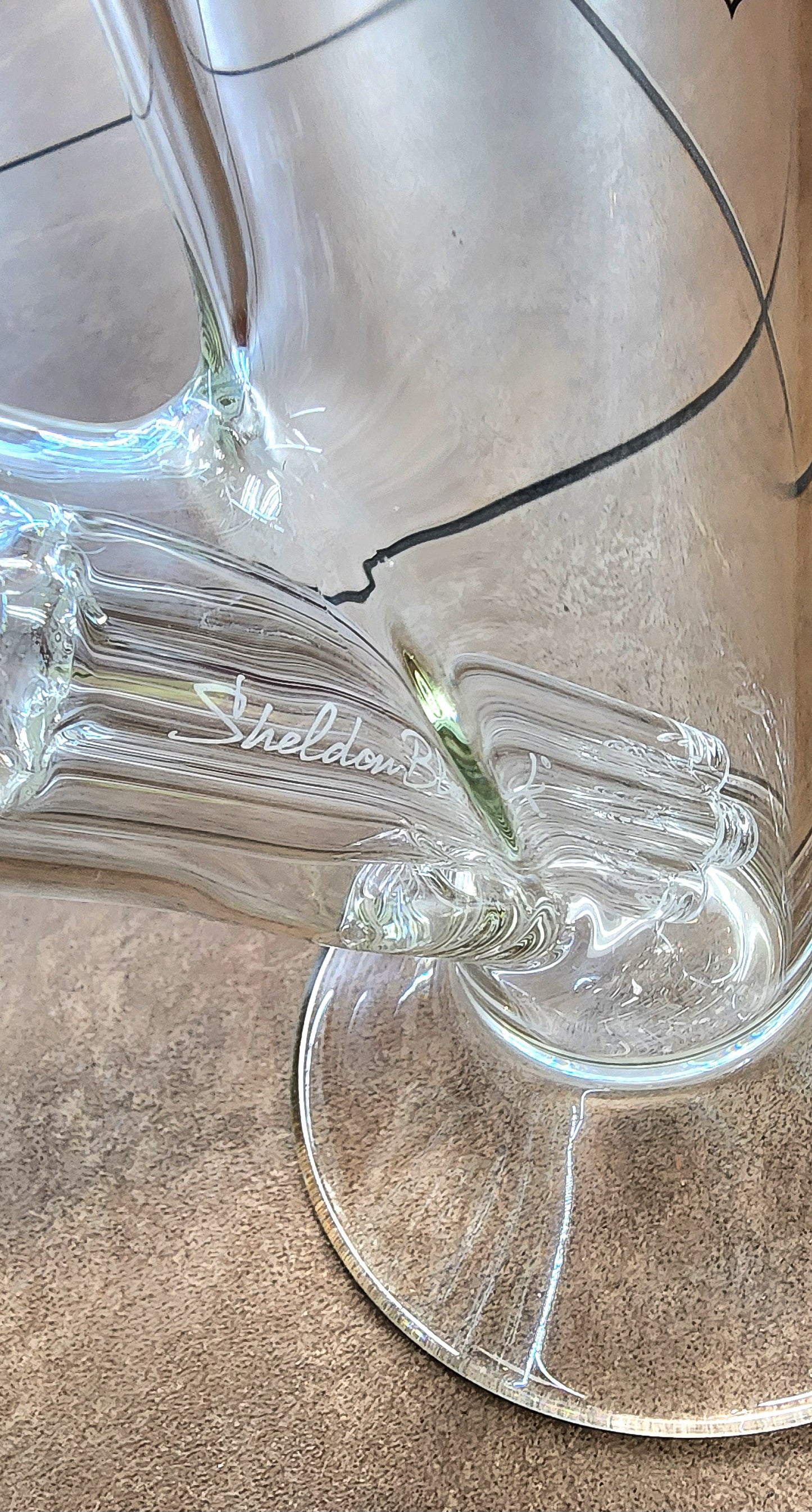 Sheldon Black Rasta Straight Tube