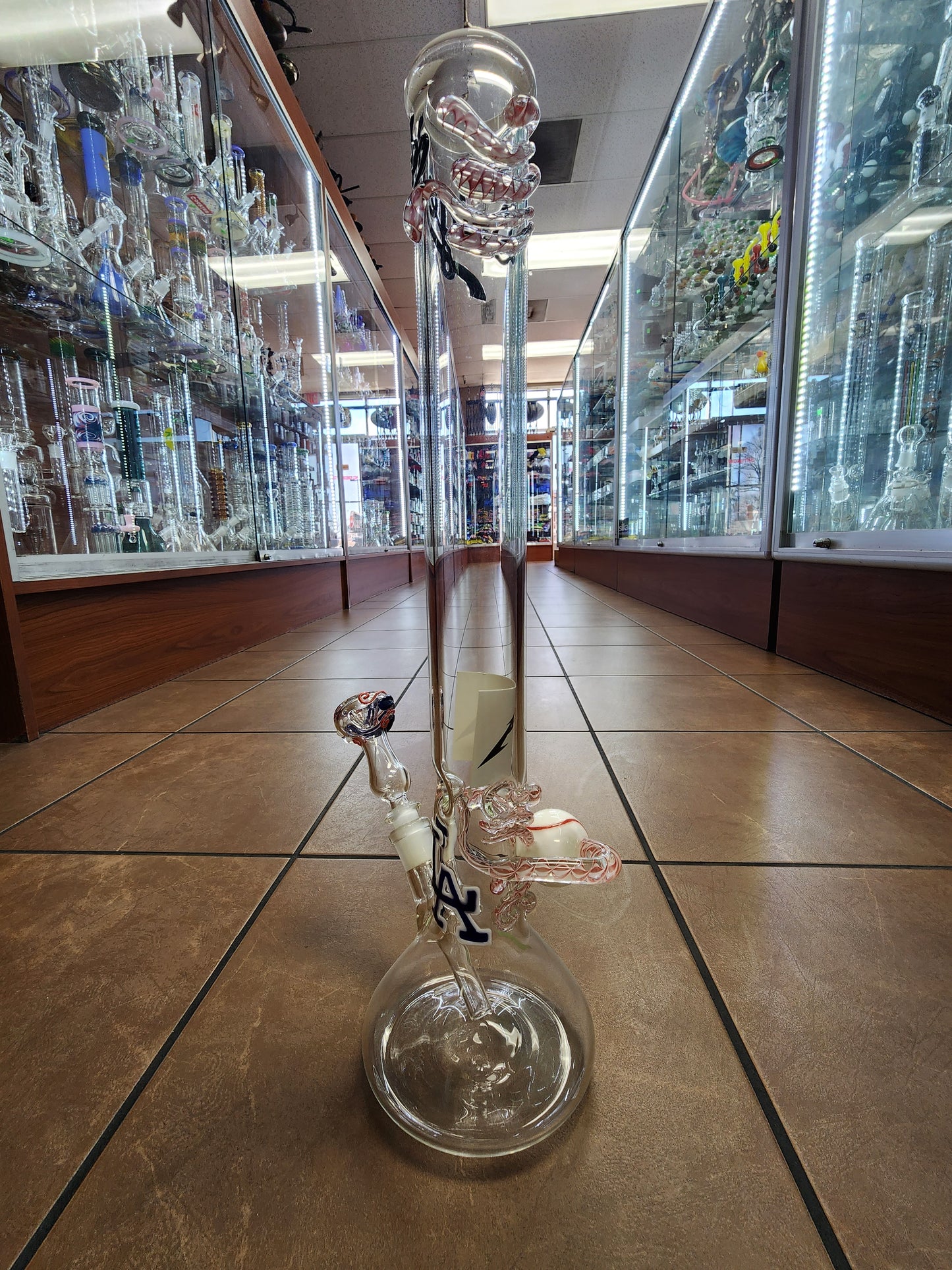Dave "Popa" Popowitz Dodgers Beaker Bong