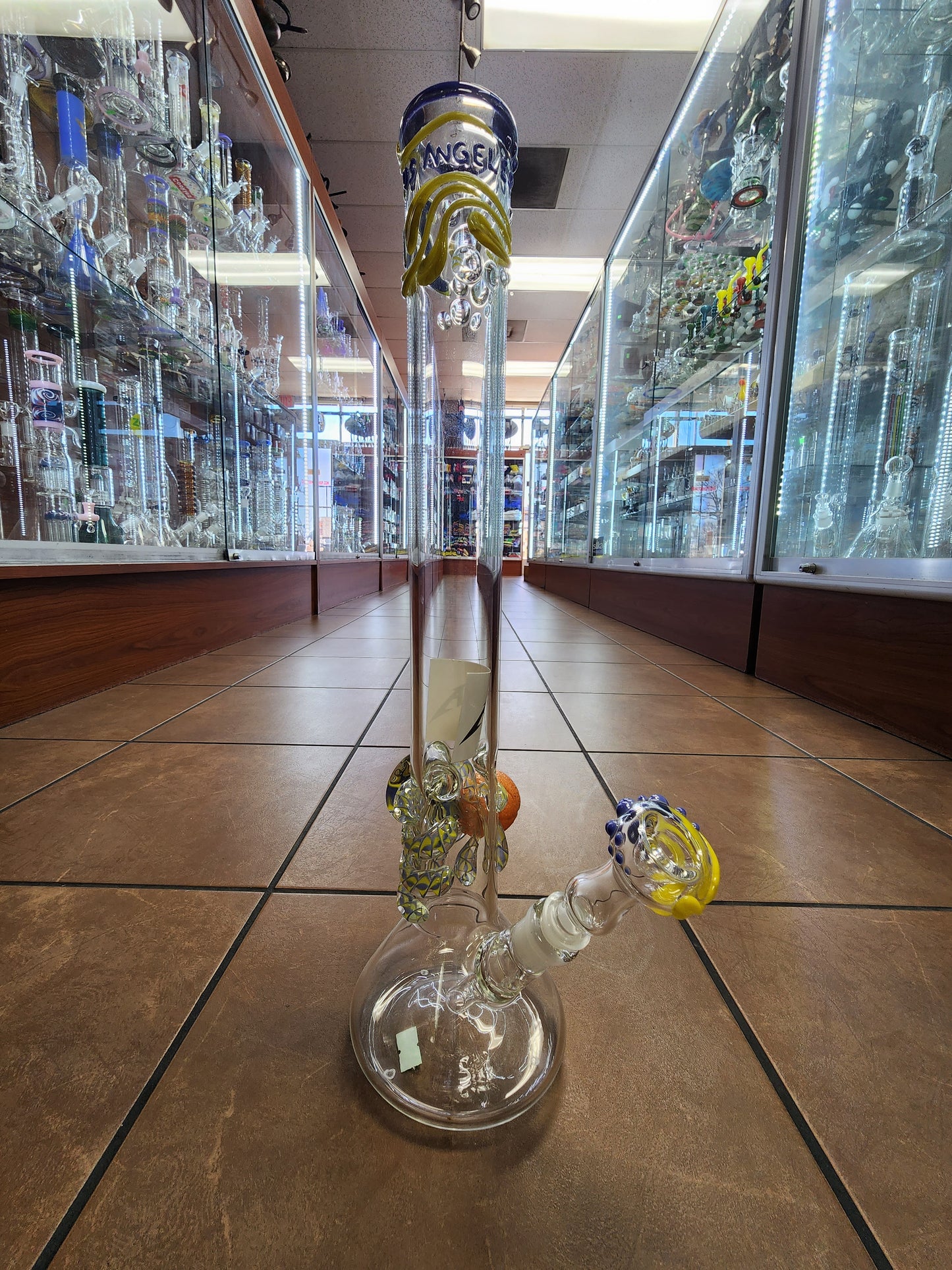 Dave "Popa" Popowitz LA Lakers Beaker Bong
